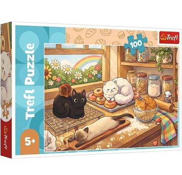 PUZZLE 100 KOCIAKI ŁOBUZAKI 16559