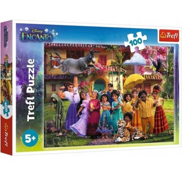 PUZZLE 100 MAGIA CZEKA W ENCANTO / DISNEY 16445