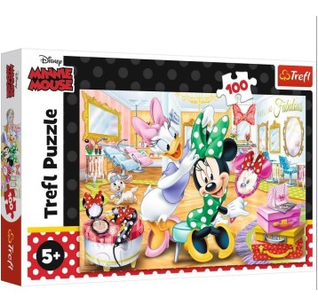 PUZZLE 100 MINNIE W SALONIE KOSMETYCZNYM 16387