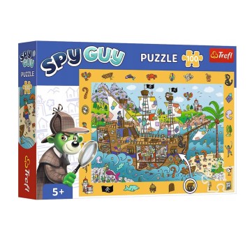 PUZZLE 100 OBSERWACYJ SPY GUY STATEK PIRACKI 15595