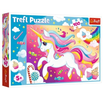 PUZZLE 100 PIĘKNY JEDNOROŻEC 16386