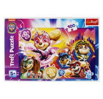 PUZZLE 100 POZNAJ MIGHTY PUPS PSI PATROL 16460
