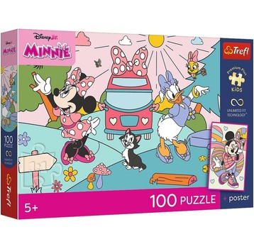 PUZZLE 100 PREMIUM RÓŻOWA PRZYGODA 16568