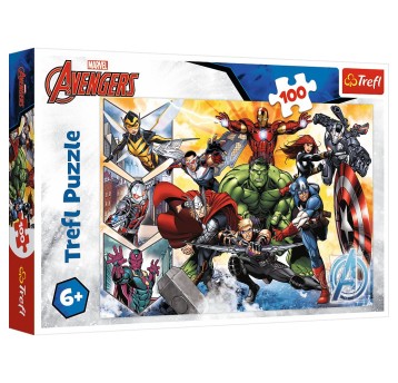 PUZZLE 100 SIŁA AVENGERSÓW 4312