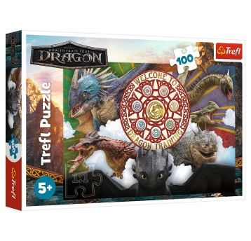 PUZZLE 100 SMOKI W AKCJI 16524