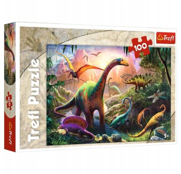 PUZZLE 100 ŚWIAT DINOZAURÓW 16277