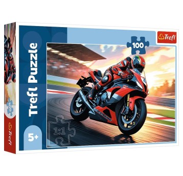 PUZZLE 100 SZYBKI MOTOCYKL 16489