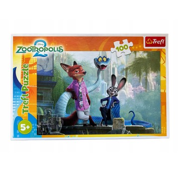 PUZZLE 100 TAJEMNICE ZOOTOPII 16523