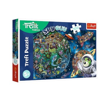 PUZZLE 100 TREFLIKI W KOSMOSIE 16496