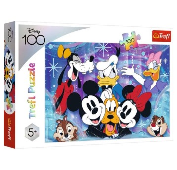 PUZZLE 100 W ŚWIECIE DISNEY JEST WESOŁO 16462