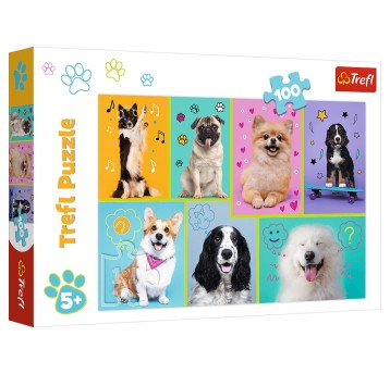 PUZZLE 100 W SWIECIE PIESKÓW 16421