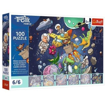 PUZZLE 100 WUJCIO W KOSMOSIE 16546