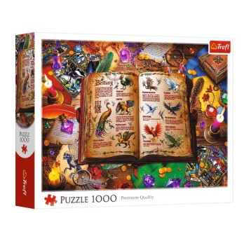 PUZZLE 1000 ATLAS FANTASTYCZNYCH PTAKÓW 10980