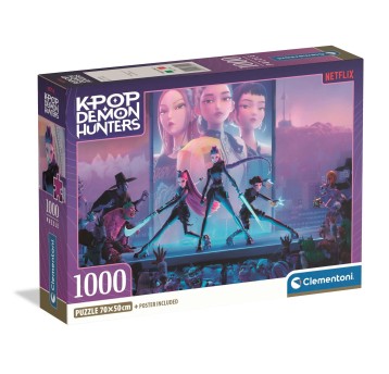 PUZZLE 1000 COMPACT K-POP DEMON HUNTERS 37121