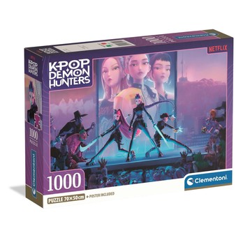 PUZZLE 1000 COMPACT K-POP DEMON HUNTERS 37121