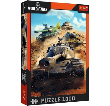 PUZZLE 1000 CZOŁG W BOJU 10943