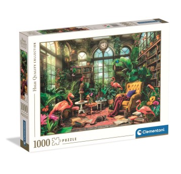 PUZZLE 1000 HQC THE GREENHOUSE LIBRARY 2025 8898