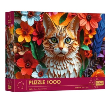 PUZZLE 1000 JUBILEUSZ KOT 40040