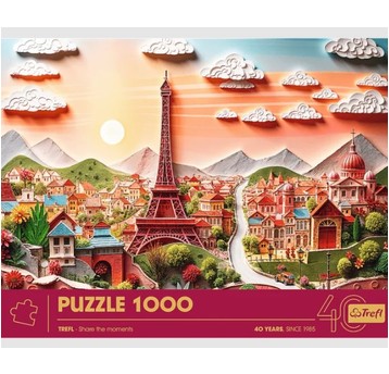 PUZZLE 1000 JUBILEUSZ PARYŻ 40044