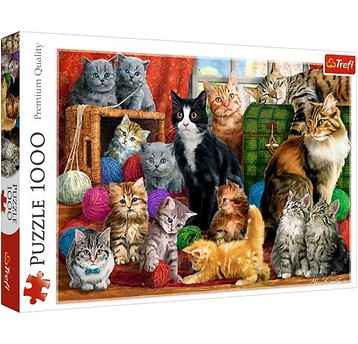 PUZZLE 1000 KOCIE SPOTKANIE 10555