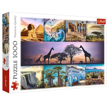 PUZZLE 1000 KOLAŻ AFRYKA 10792