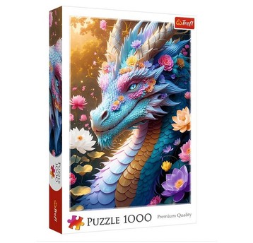 PUZZLE 1000 KOLOROWY SMOK 10953