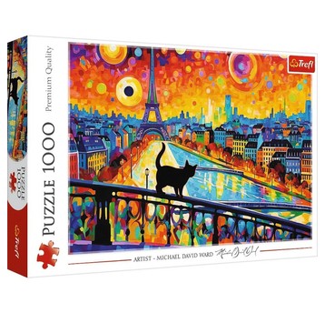 PUZZLE 1000 KOT W PARYŻU 10795