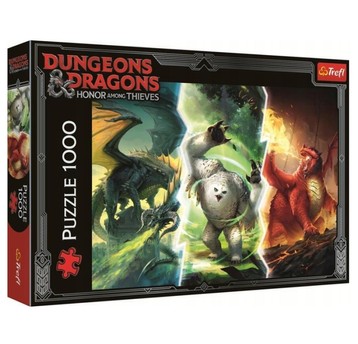 PUZZLE 1000 LEGENDARNE POTWORY Z FAERUN 10763