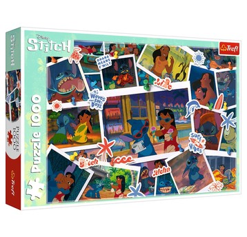 PUZZLE 1000 LILO I STICH SŁODKIE WSPOMNIENIE 10882
