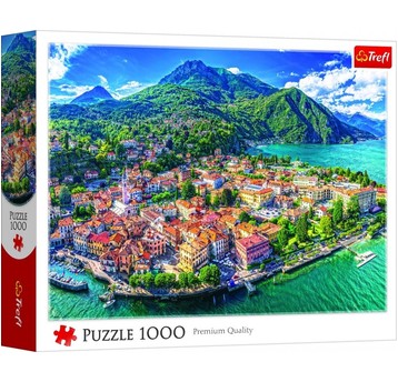 PUZZLE 1000 MENAGGIO NAD JEZIOREM COMO WŁOCHY10985
