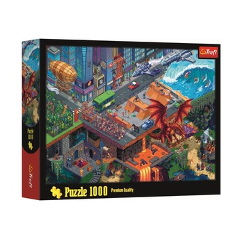 PUZZLE 1000 MIASTO PIXEL 10986