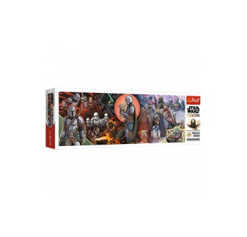 PUZZLE 1000 PANORAMA PRZYGODY MANDALORIANA 29052