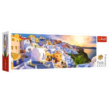 PUZZLE 1000 PANORAMA ZACHÓD NAD SANTORINI 29054