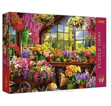 PUZZLE 1000 PREM TEA TIME PRZYGOT DO WIOSNY 10840