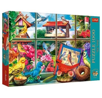 PUZZLE 1000 PREMIU PLUS TEA TIME ŚWIAT PTAKÓ 10850