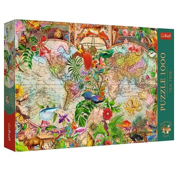 PUZZLE 1000 PREMIUM ANTYCZNA MAPA ŚWIATA 12077
