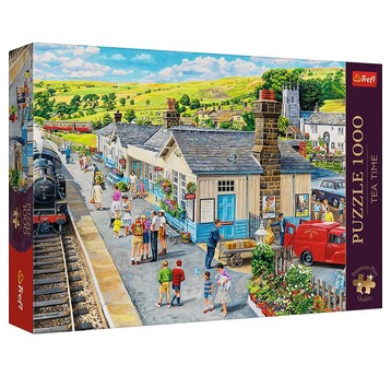 PUZZLE 1000 PREMIUM DWORZEC KOLEJOWY 10810