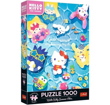 PUZZLE 1000 PREMIUM HELLO KITTY LETNI RELAKS 12067