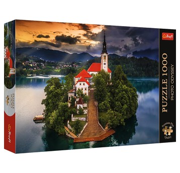 PUZZLE 1000 PREMIUM JEZIORO BLED SŁOWENIA 10797
