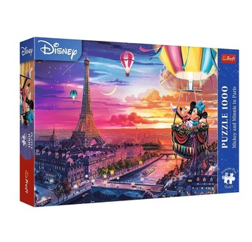 PUZZLE 1000 PREMIUM MICKEY I MINNIE W PARYŻU 10917