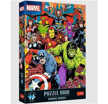 PUZZLE 1000 PREMIUM PLUS MARVEL HEROES 10881