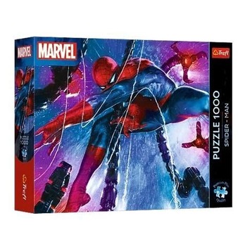 PUZZLE 1000 PREMIUM SPIDER MAN SIEĆ PRZYGÓD 12147
