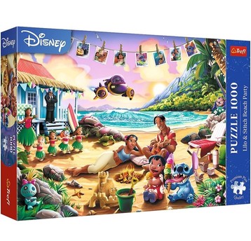 PUZZLE 1000 PREMIUM STITCH IMPREZA NA PLAŻY 10918