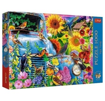 PUZZLE 1000 PREMIUM TEA TIME WIEJSKA SIELANKA PTAK