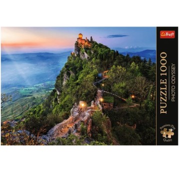 PUZZLE 1000 PREMIUM WIEŻA CESTA SAN MARINO 10822