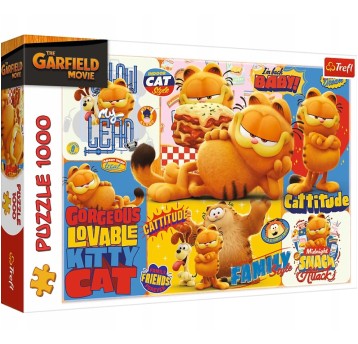 PUZZLE 1000 PRZYGODY GARFIELDA 10935