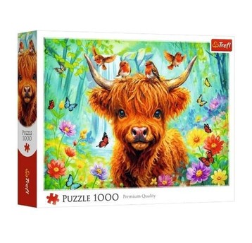 PUZZLE 1000 SZKOCKA KROWA 10998