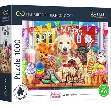 PUZZLE 1000 UFT CIEKAWSKIE PIESKI 10699