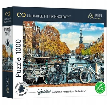 PUZZLE 1000 UFT JESIEŃ W AMSTERDAM. HOLANDIA 10702