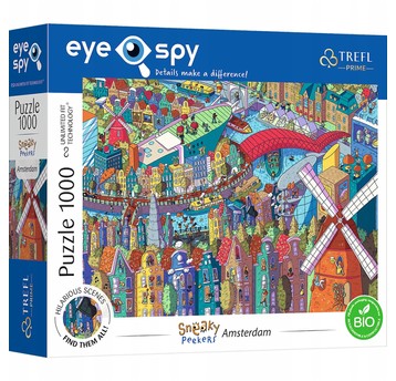 PUZZLE 1000 UFT SNEAKY PEEKERS AMSTERDAM HOL 10710
